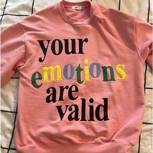 Mayfair Group Emotional crew neck